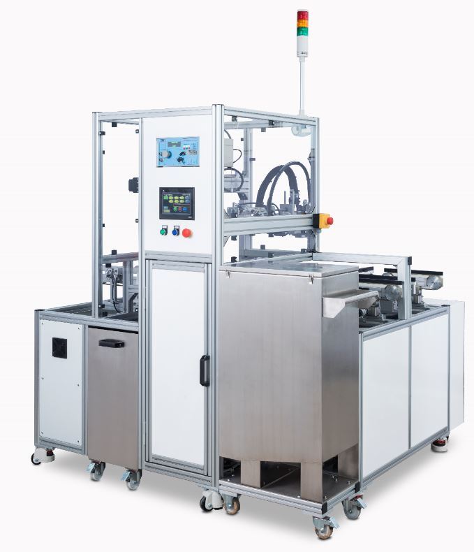 Resin Storage, High-Grade Mixing, and Recirculating Filtration System